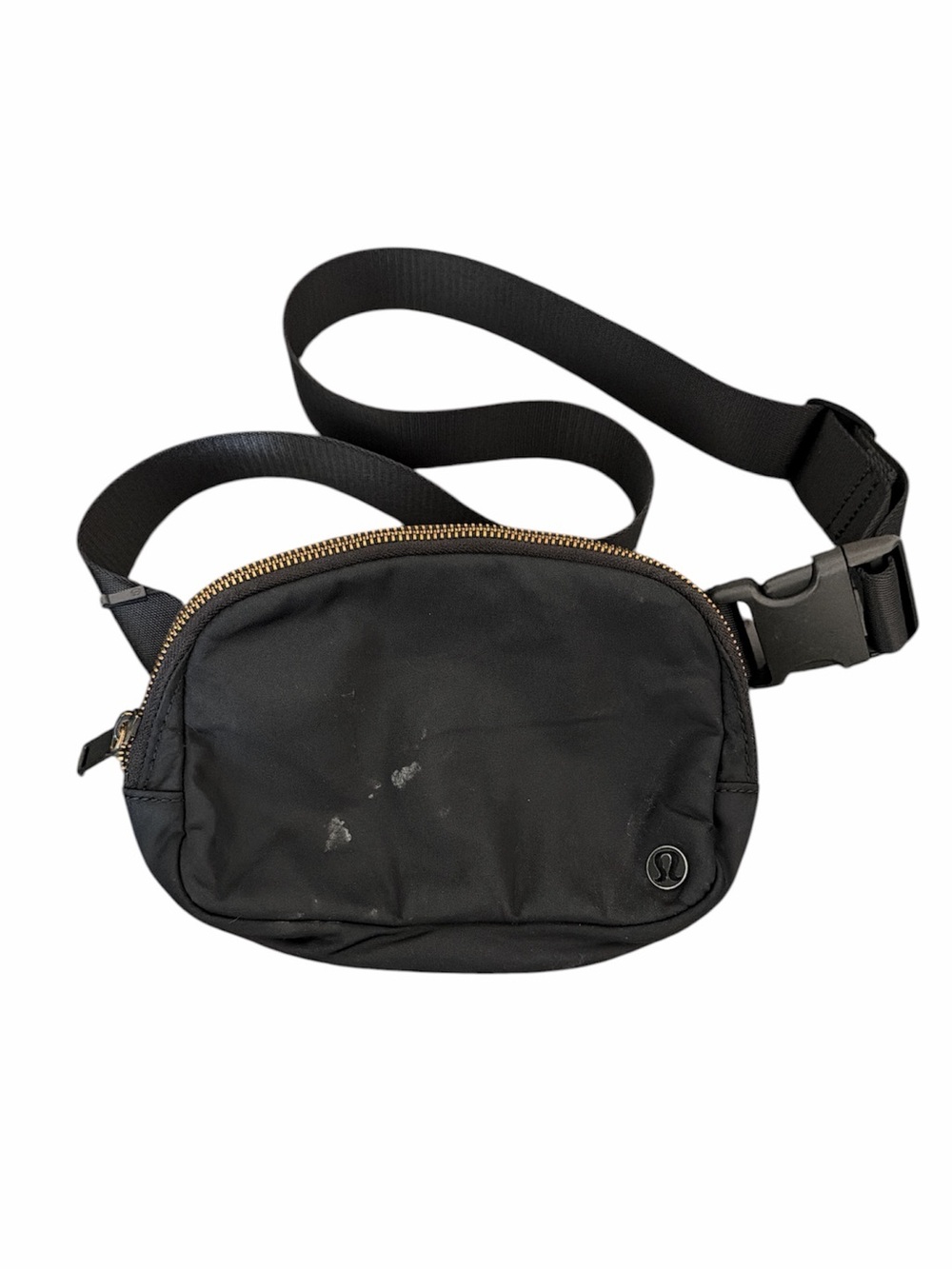 Lululemon black belt bag crossbody fanny pack Athleisure travel everywhere basic
